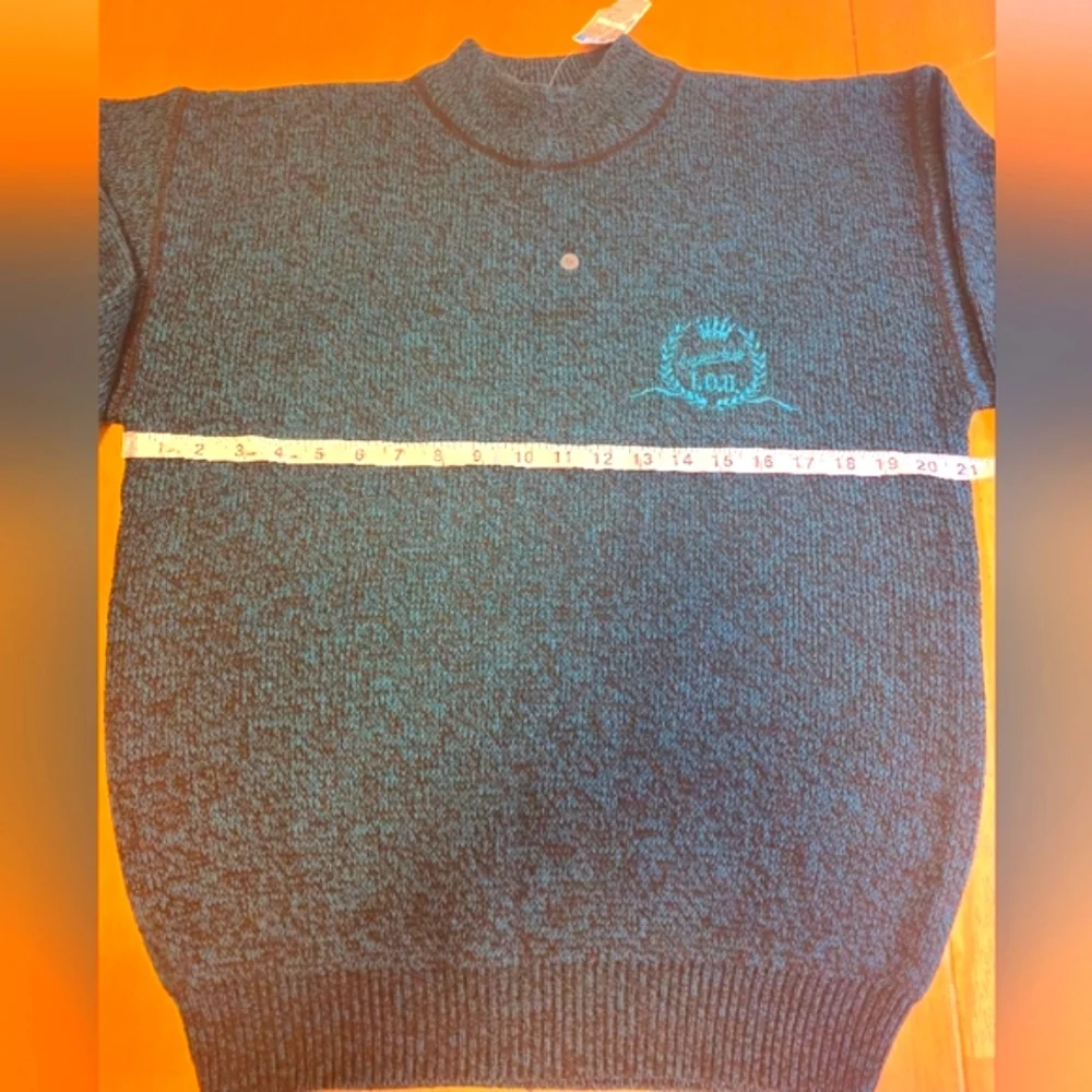 Men's Teal‎ Crewneck Sweater